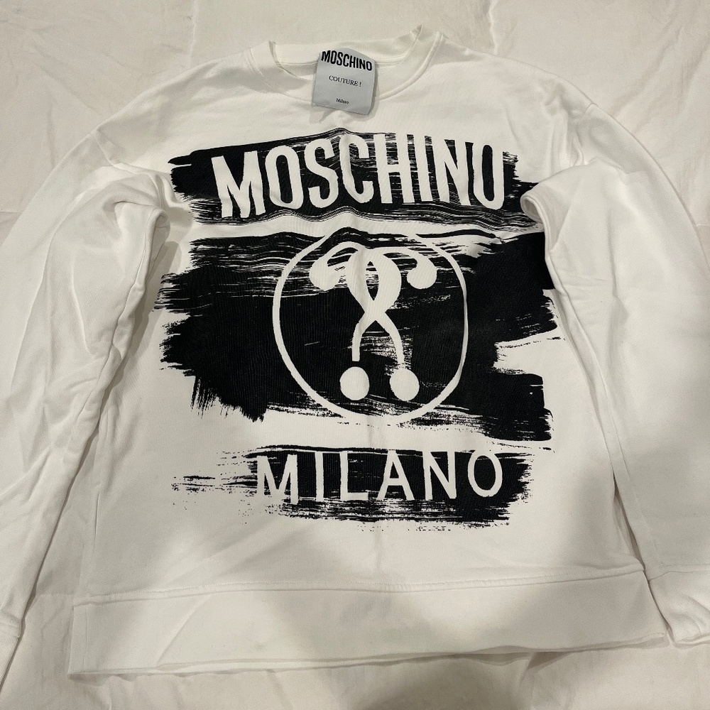 Moschino crew neck top